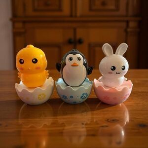 Tumbler Doll Roly-Poly Baby Toys Tummy Time Toys Duck Bunny Penguin A48